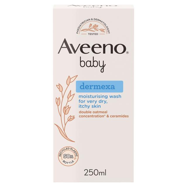 Aveeno Baby  Dermexa Moisturising Wash Dry Itchy Skin  250ml