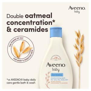 Aveeno Baby Dermexa Moisturising Baby Wash For Dry & Itchy Skin 250ml - gallery image 2