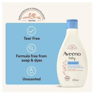 Aveeno Baby Dermexa Moisturising Baby Wash For Dry & Itchy Skin 250ml - gallery image 3
