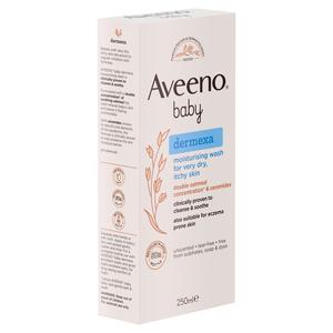 Aveeno Baby Dermexa Moisturising Baby Wash For Dry & Itchy Skin 250ml - gallery image 5