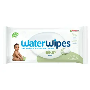 WaterWipes Textured Clean Baby Wipes x60