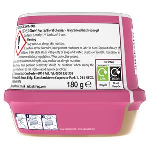 Glade Bathoom Gel Air Freshener Floral Cherries 180g - gallery image 2