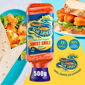 Blue Dragon Reduced Sugar Sweet Chilli Dipping Sauce 500g - gallery image 2