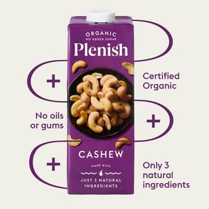 Plenish 1L Long Life Dairy Free Organic Cashew Drink - gallery image 2