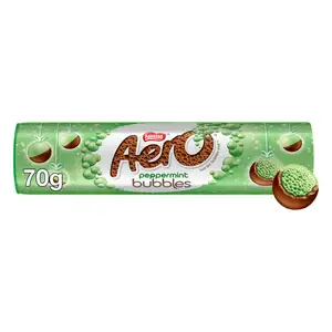 Aero Bubbles Peppermint Chocolate Giant Tube 70g