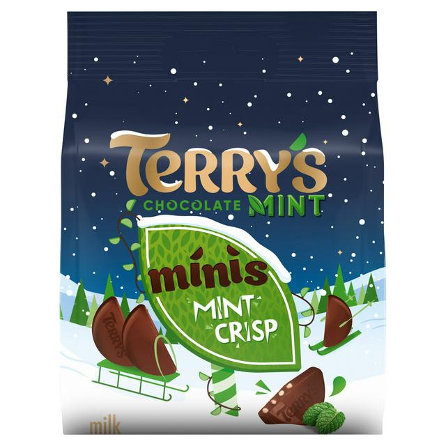 Terry's 80g Minis Mint Crisp Chocolate Pouch - gallery image 1