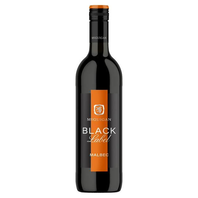 McGuigan Black Label Malbec Australian Red Wine 75cl