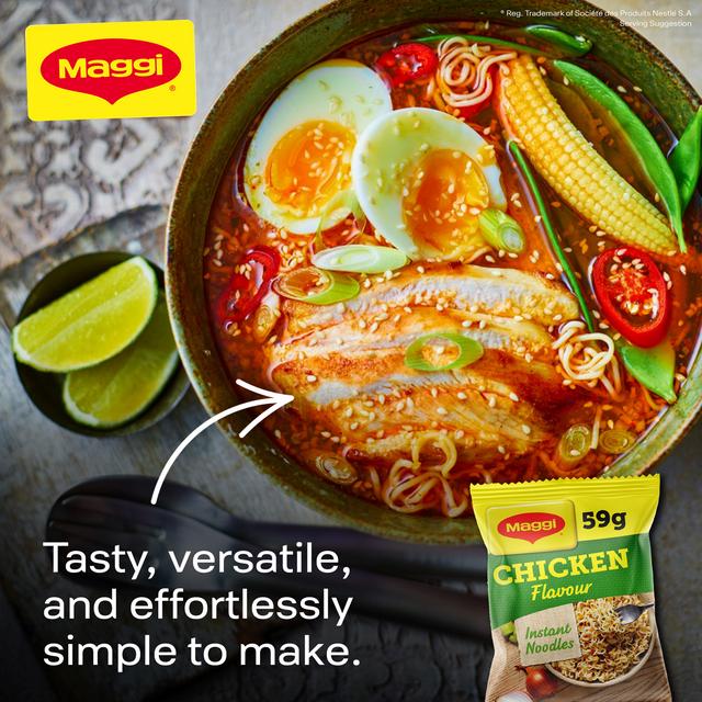Maggi Minute Instant Noodles Chicken Flavour 4x59g Sainsbury's