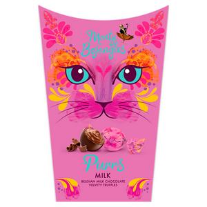 Monty Bojangles Purrs Belgian Milk Chocolate Velvety Truffle...