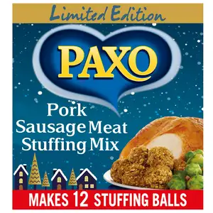 Paxo Pork Sausage Meat Flavour Stuffing Mix, Limited Edition 170g