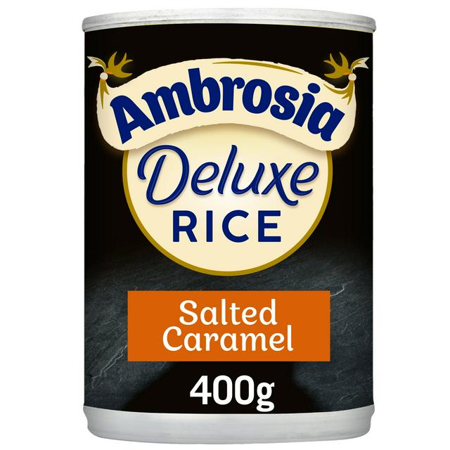 Ambrosia Deluxe 400g Salted Caramel Rice Pudding Dessert Can - gallery image 1