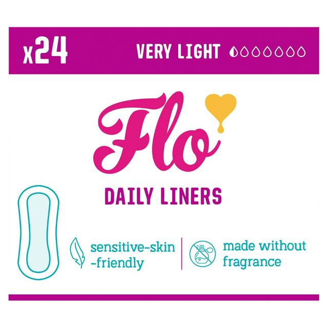 Flo Bamboo Wrapped + Ultra Thin Daily Panty Liners x24 - gallery image 1