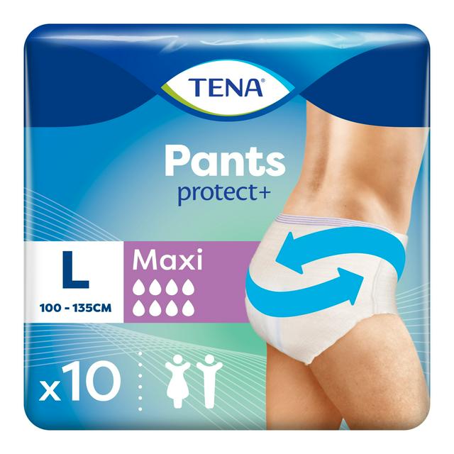 TENA Incontinence Pants Maxi Large Pack x10 | Sainsbury's