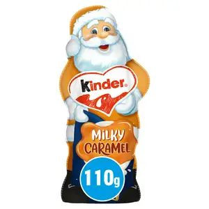 Kinder Santa Milky Caramel Chocolate Figure 110g