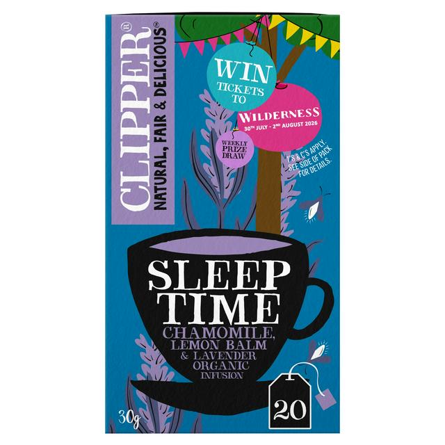 Clipper Organic Sleep Time Herbal Tea Bags x20 30g | Sainsbury's