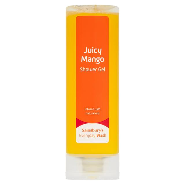 Sainsburys Sainsbury's Everyday Wash Juicy Mango Shower Gel 250ml