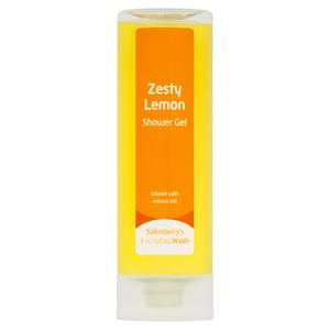 Sainsbury's Everyday Wash Zesty Lemon Shower Gel 250ml