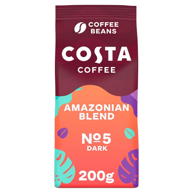 Costa Coffee Intense Amazonian Blend Beans 200g - gallery image 1