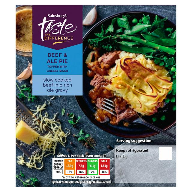 Taste the Difference Sainsbury's Beef & Ale Pie, Limited Edition, Taste the Difference 380g