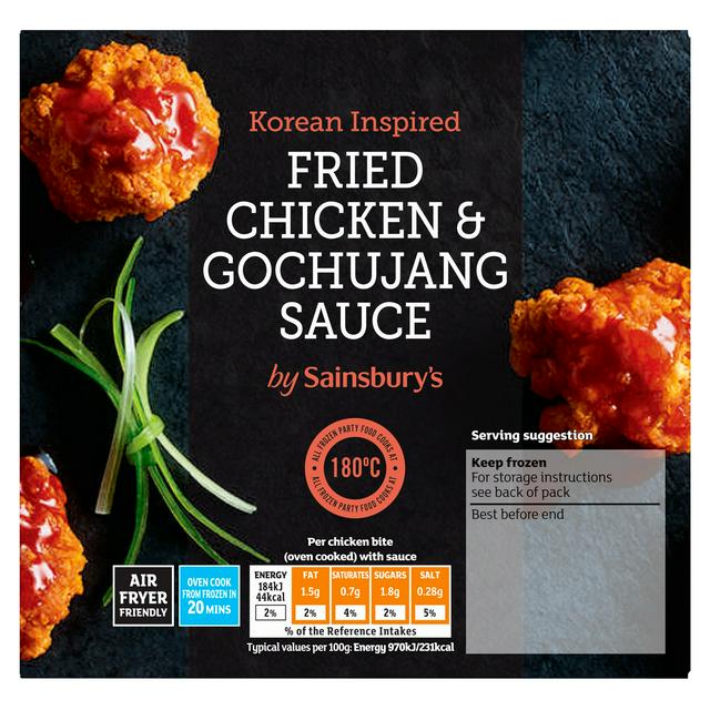 Sainsburys Sainsbury's Fried Chicken & Gochujang Sauce 210g