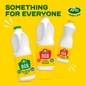 Arla BOB Skimmed Milk Tastes like Semi Skimmed 1L - gallery image 6