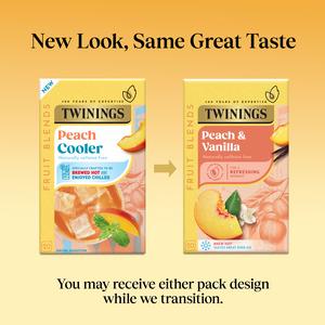 Twinings Peach Cooler Tea Bags x20 30g - gallery image 3