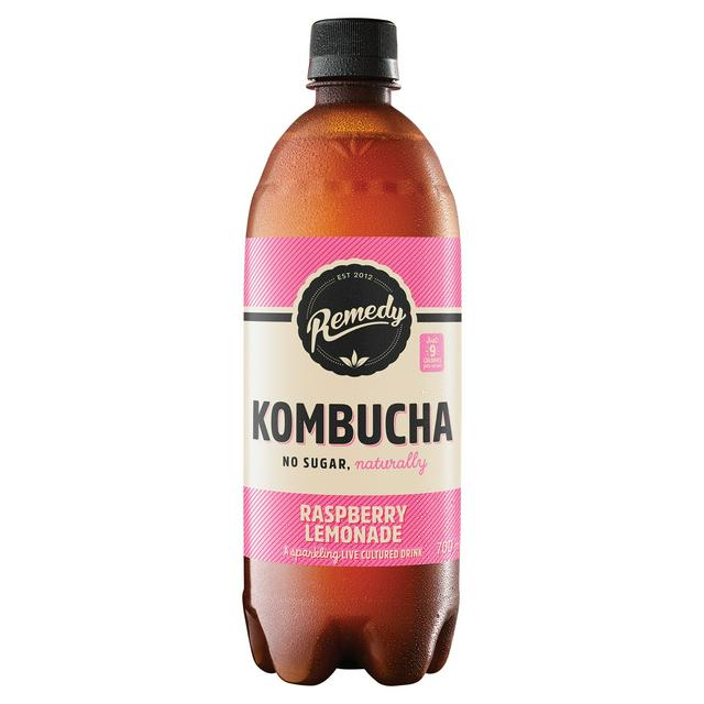Remedy kombucha raspberry lemonade