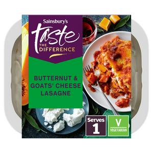 Sainsbury's Butternut & Goats Cheese Lasagne, Limited Edition, Taste the Difference 400g