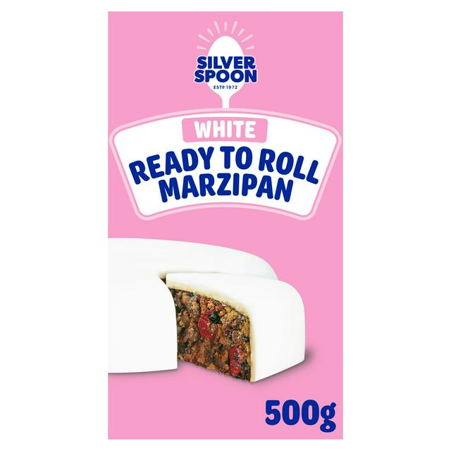 Silver Spoon White Ready To Roll Marzipan 500g - gallery image 1