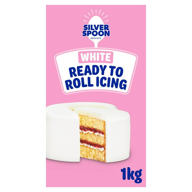 Silver Spoon White Ready To Roll Icing 1kg - gallery image 1
