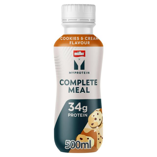 Müller Myprotein Cookies & Cream High Protein Complete Meal Shake - gallery image 1