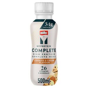 Muller MyProtein Cookies & Cream High Protein Complete Meal Shake