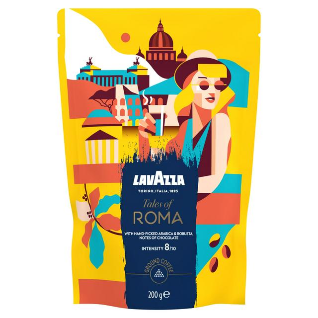 Lavazza Tales of Roma Ground Coffee 200g