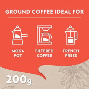 Lavazza Tales of Roma Ground Coffee 200g - gallery image 5