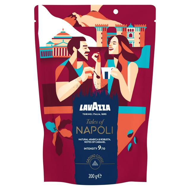 Lavazza Tales of Napoli Ground Coffee 200g