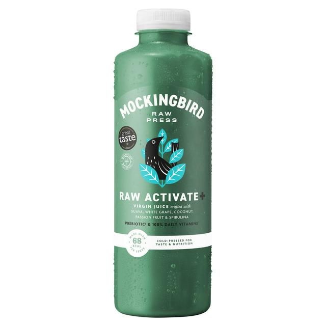 Mockingbird Raw Press 750ml Raw Activate, Coconut Water, White Grape, Passion Fruit with Vitamins Blend - gallery image 1