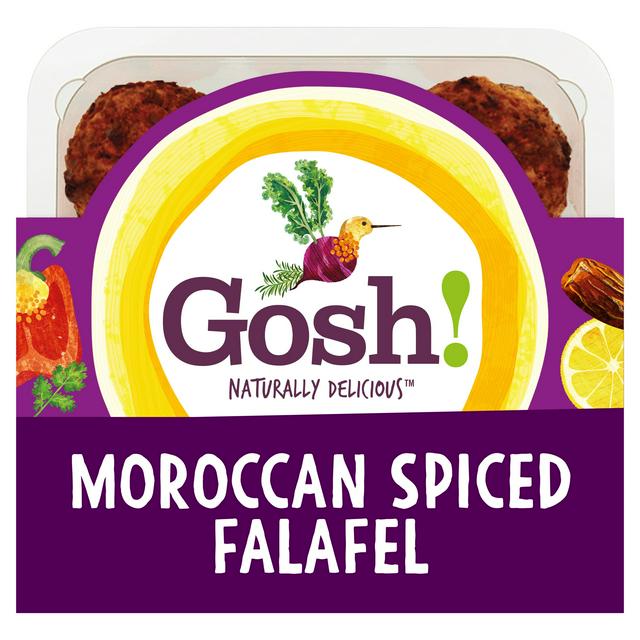 GOSH Gosh! Moroccan Spiced Falafel with Red Pepper & Apricot 171g