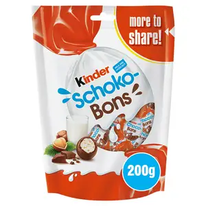 Kinder Milk Chocolate & Hazelnut Schoko Bons 200g