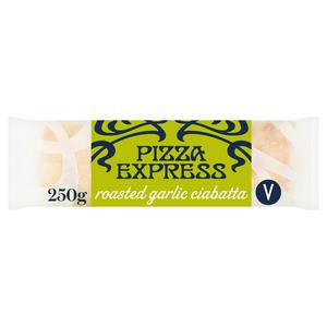 Pizza Express Roasted Garlic Ciabatta 250g