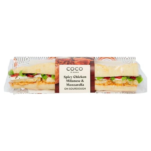 COCO DI MAMA Spicy Chicken Milanese & Mozzarella on Sourdough