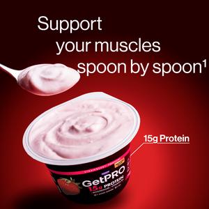 GetPro 15g Strawberry High Protein Yoghurt 160g - gallery image 4