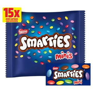 Smarties 15 x Mini Cartons Multipack Chocolate 216g