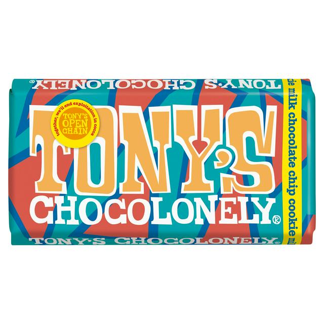 Tony's Chocolonely Milk Chocolate Chip Cookie 180g - gallery image 1