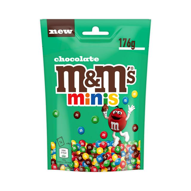M&M's Minis Milk Chocolate More To Share Pouch Bag 176g - gallery image 1