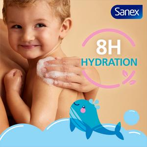 Sanex Zero% Hypoallergenic Baby Bath Foam & Shampoo 450ml - gallery image 6