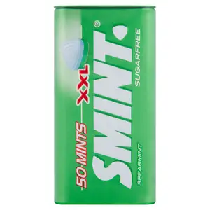 Smint XXL Spearmint Sugarfree Mints Pieces x50 35g