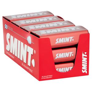 Smint XXL Sugarfree Strawberry Flavour Mints Pieces x50 35g - gallery image 6