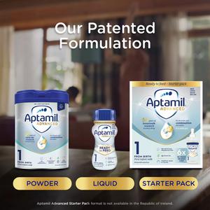 Aptamil Advanced 1 First Infant Milk From Birth 4x200ml - gallery image 3
