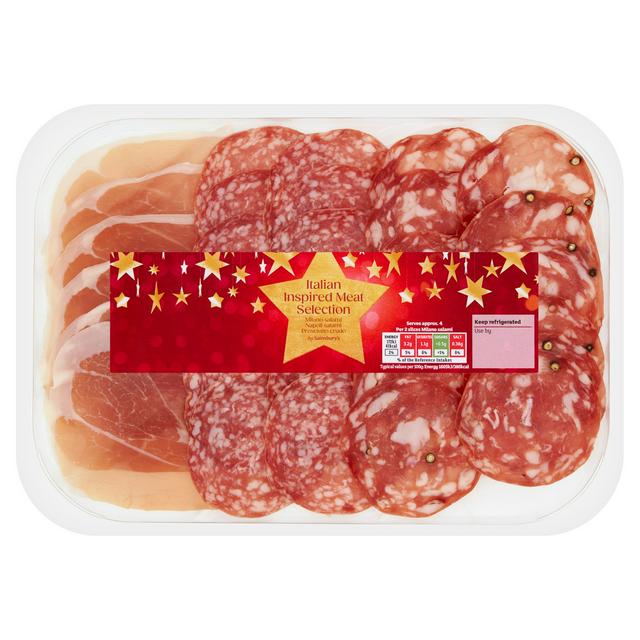 Sainsbury's 8 x Italian Inspired Meat Selection 160g - gallery image 1