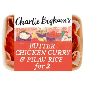 Charlie Bigham's Butter Chicken Curry & Pilau Rice 812g